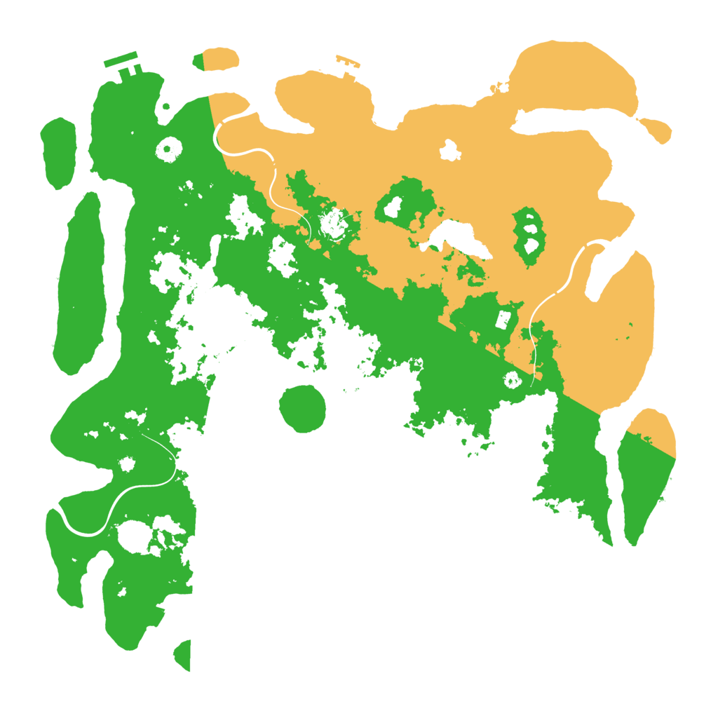 Biome Rust Map: Procedural Map, Size: 4250, Seed: 1178554783