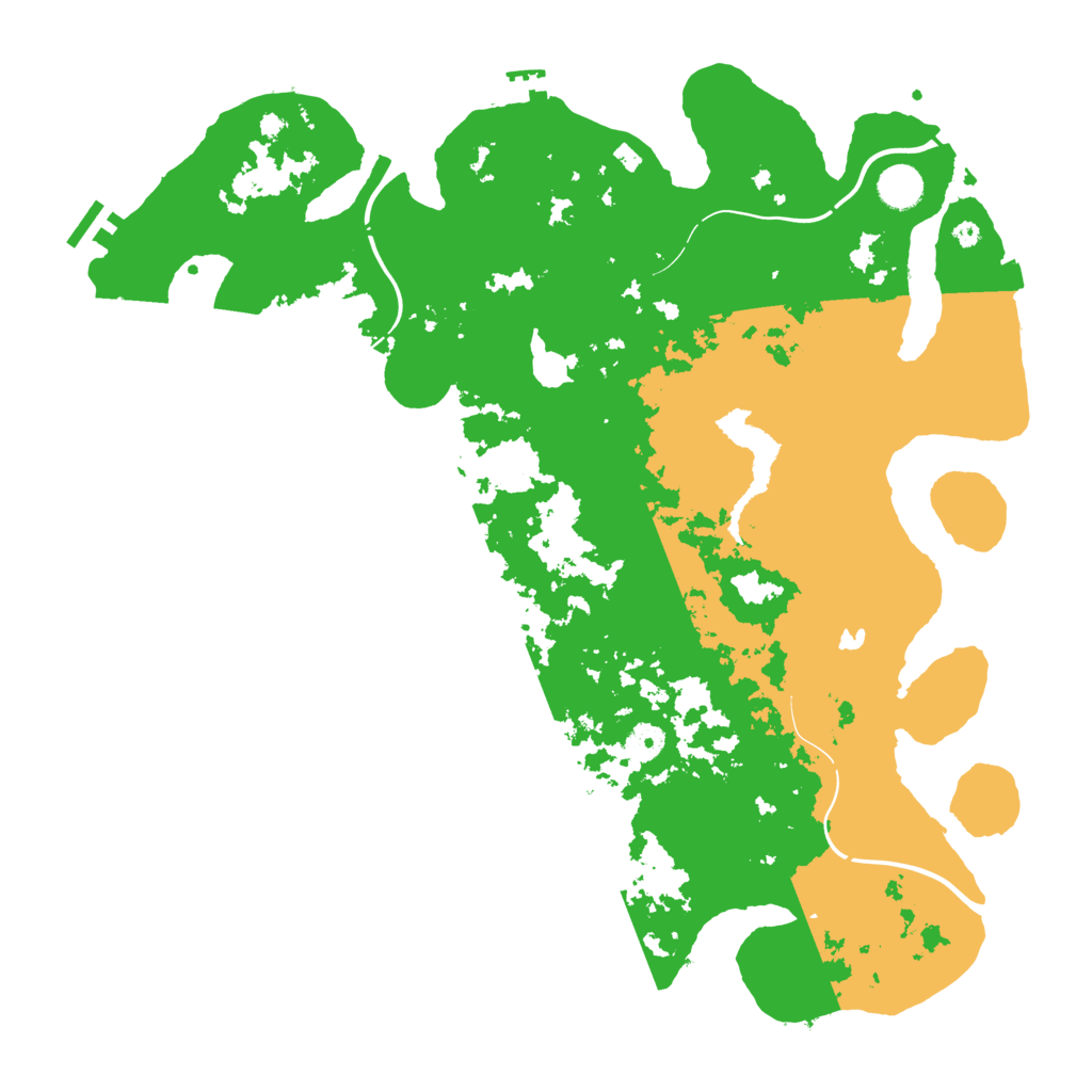Biome Rust Map: Procedural Map, Size: 4250, Seed: 1313852391