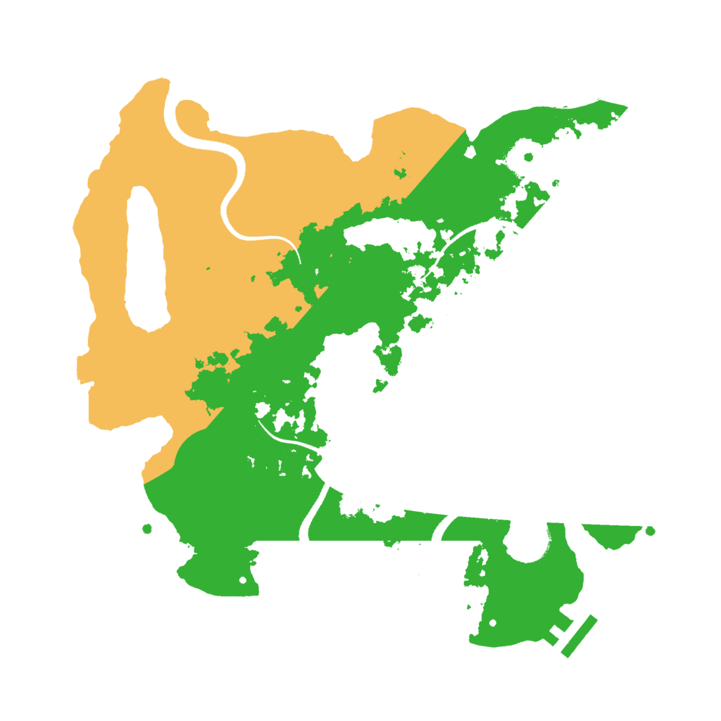 Biome Rust Map: Procedural Map, Size: 3000, Seed: 776129135