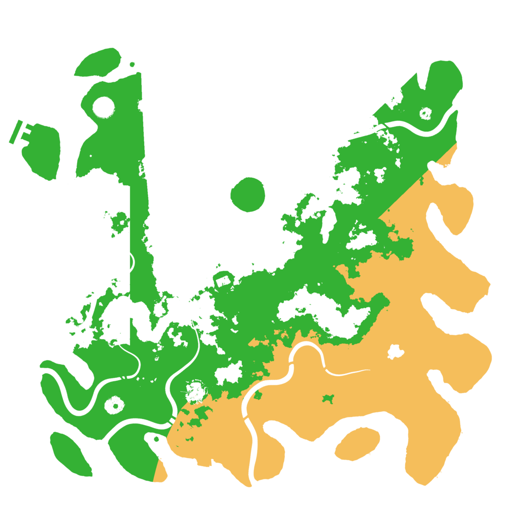 Biome Rust Map: Procedural Map, Size: 4250, Seed: 1876456129