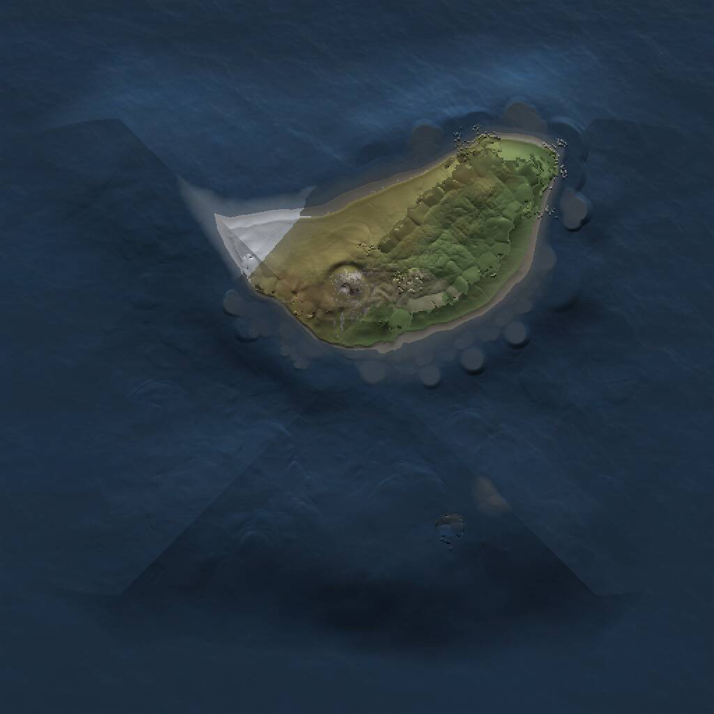 Rust Map: Procedural Map, Size: 1000, Seed: 495021026, 1 Monuments