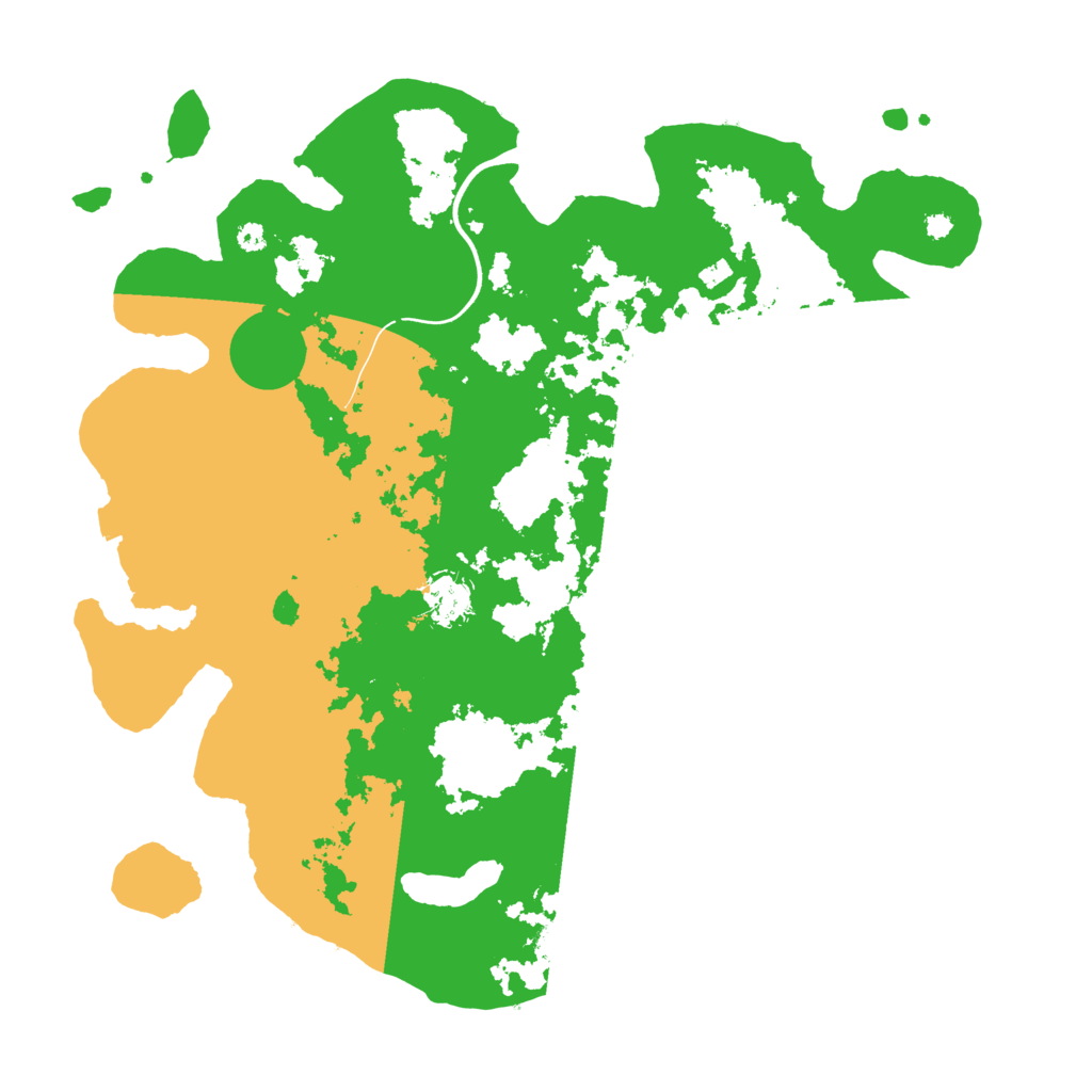 Biome Rust Map: Procedural Map, Size: 3800, Seed: 75488141