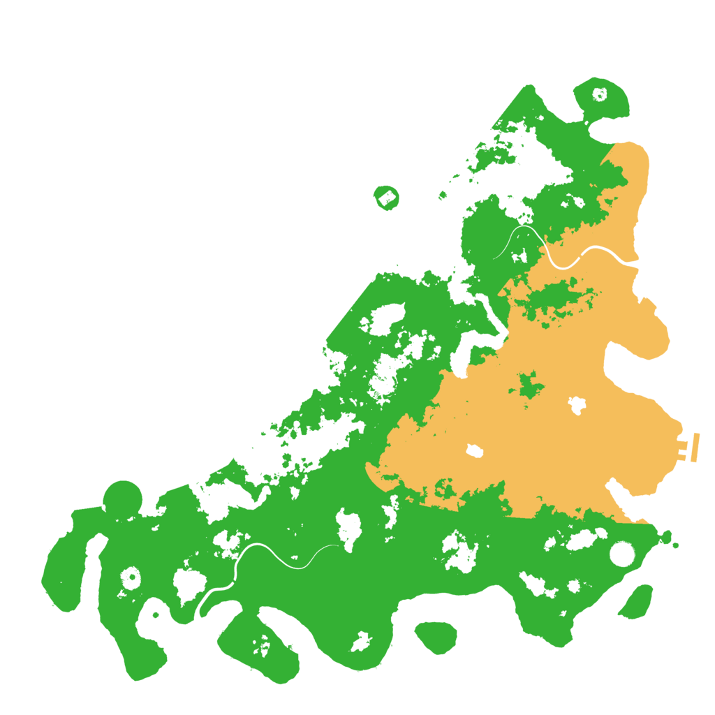 Biome Rust Map: Procedural Map, Size: 4989, Seed: 1936045757