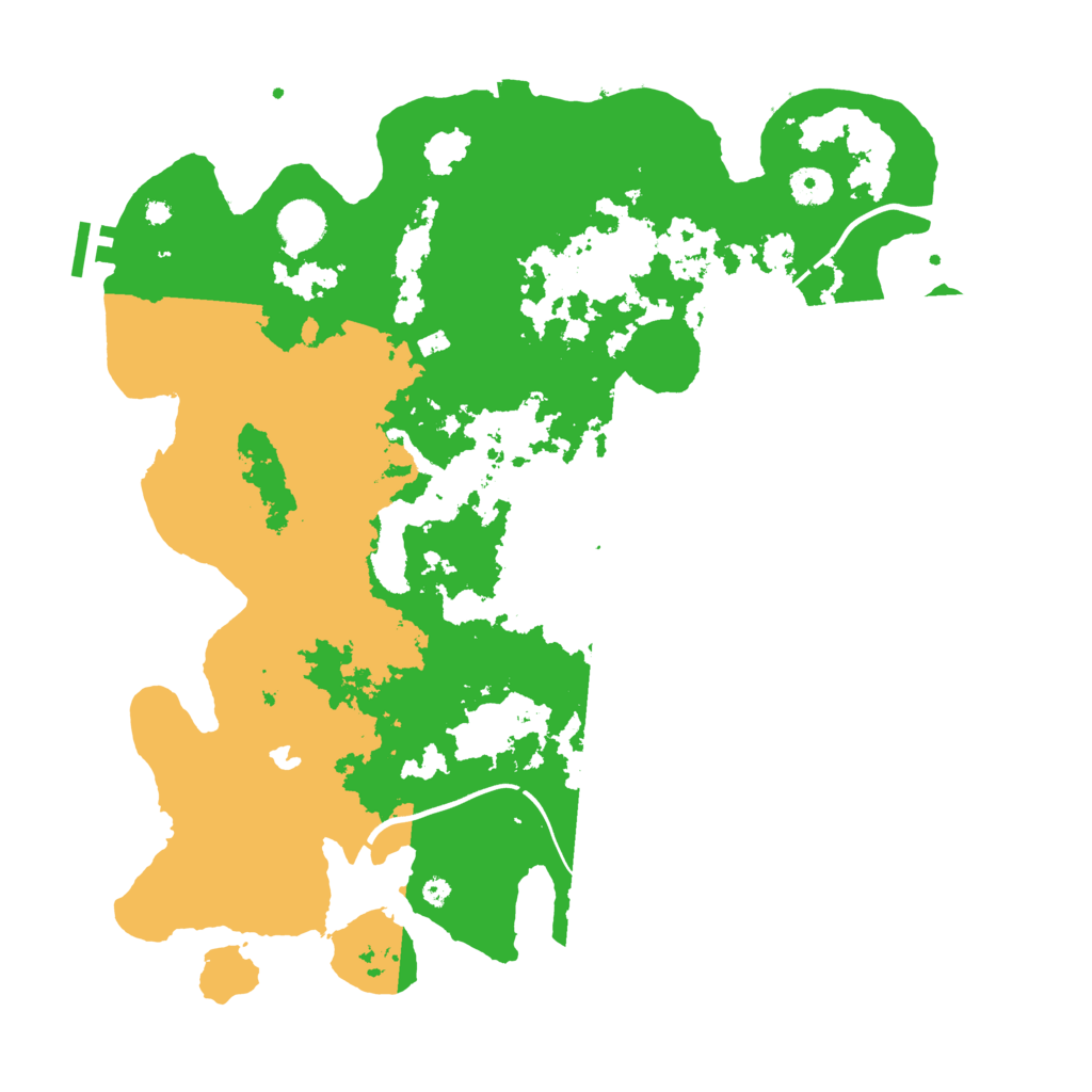 Biome Rust Map: Procedural Map, Size: 4000, Seed: 1122209340