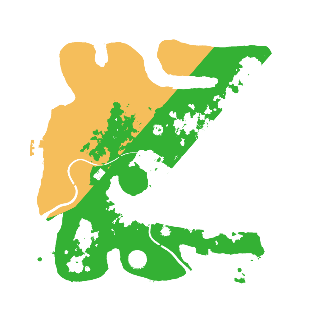 Biome Rust Map: Procedural Map, Size: 3000, Seed: 1480237509