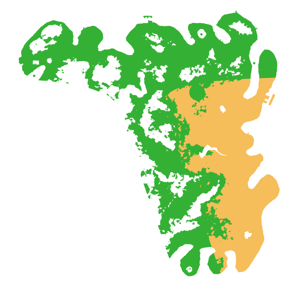 Biome Rust Map: Procedural Map, Size: 5000, Seed: 3062025