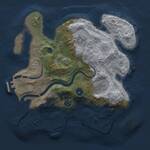 Thumbnail Rust Map: Procedural Map, Size: 3000, Seed: 4287, 10 Monuments