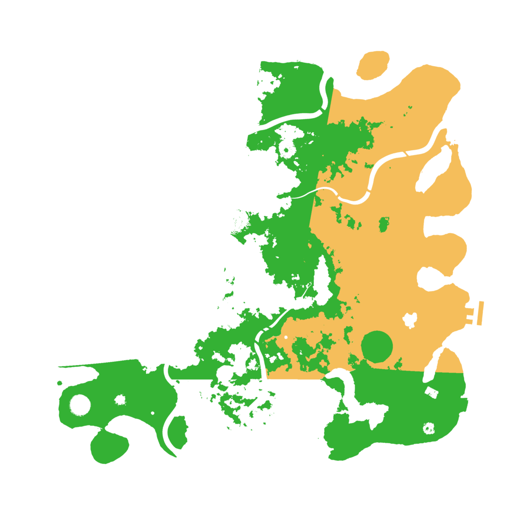 Biome Rust Map: Procedural Map, Size: 4250, Seed: 1538675090