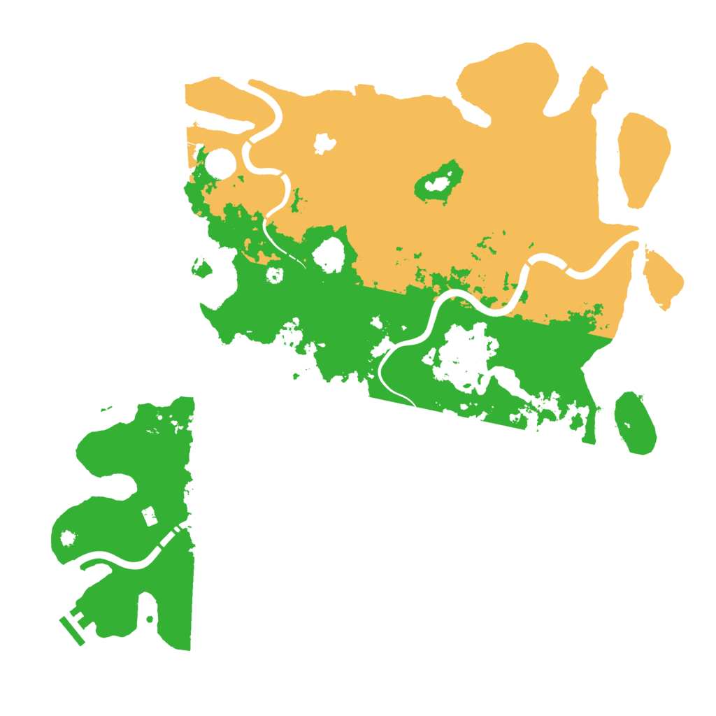 Biome Rust Map: Procedural Map, Size: 4250, Seed: 1579570284