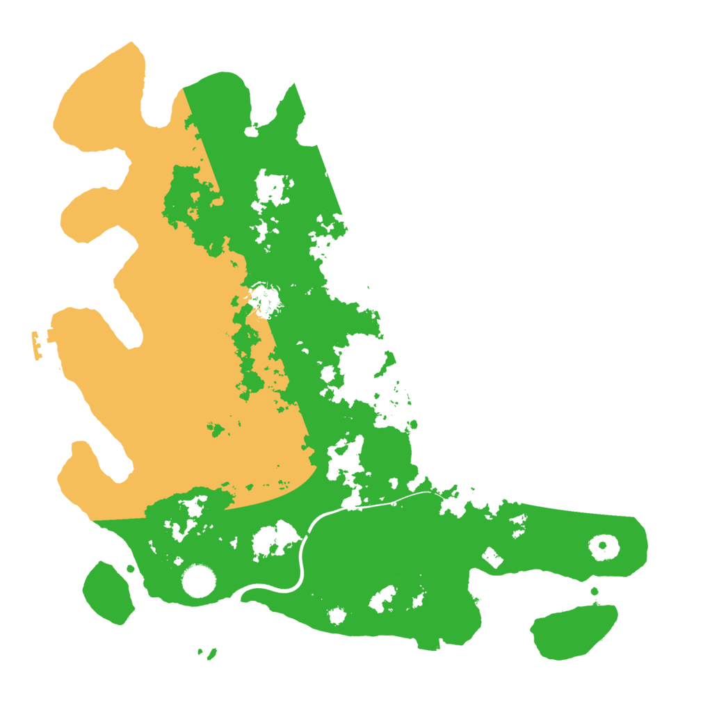 Biome Rust Map: Procedural Map, Size: 3750, Seed: 821798571