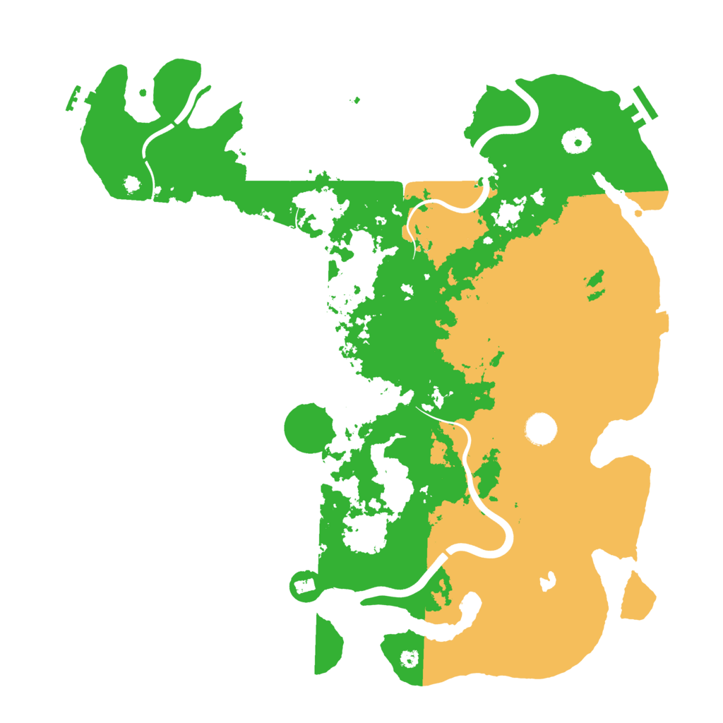 Biome Rust Map: Procedural Map, Size: 4000, Seed: 471508114