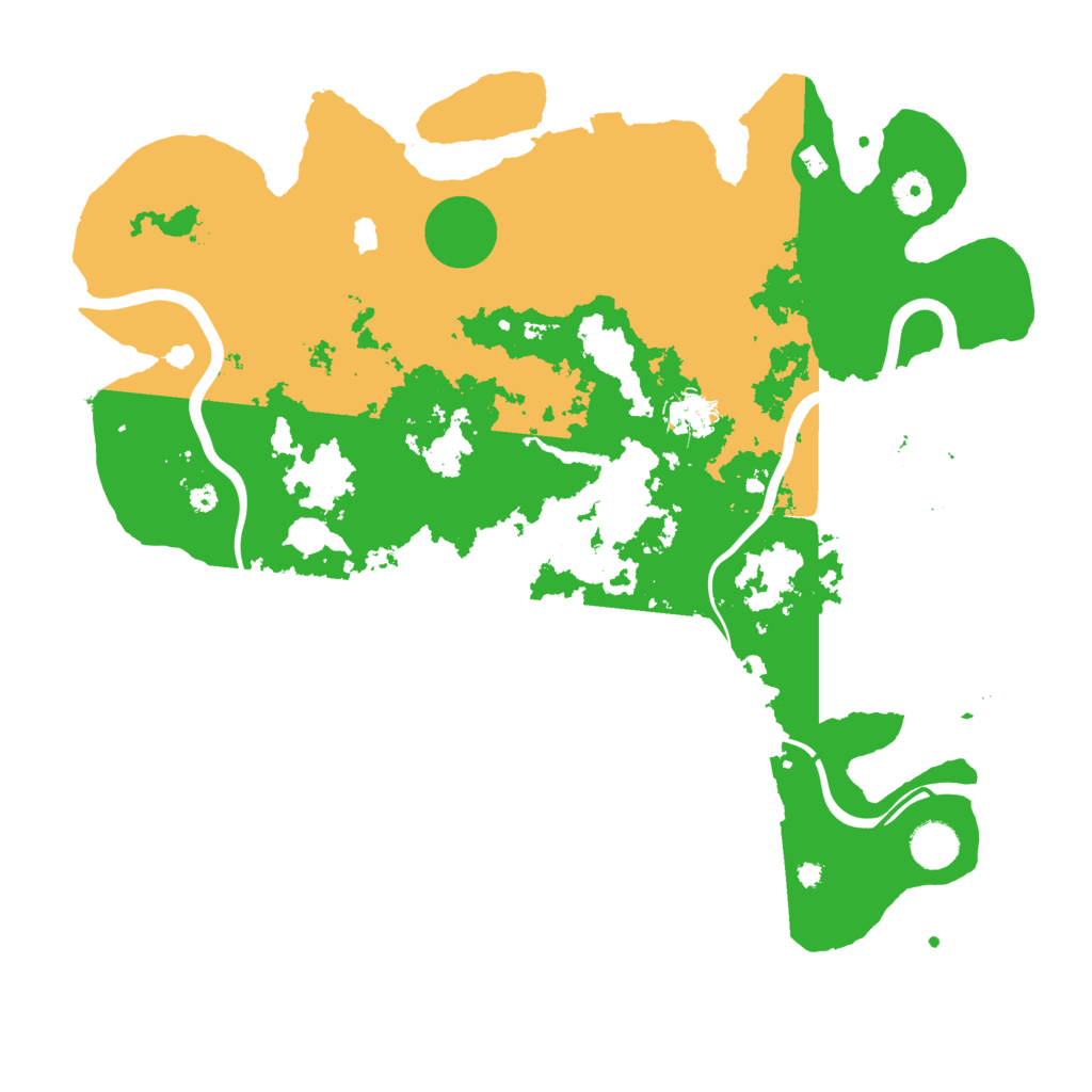 Biome Rust Map: Procedural Map, Size: 4000, Seed: 19452