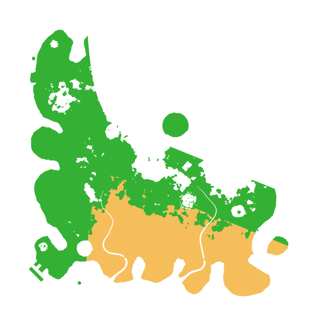 Biome Rust Map: Procedural Map, Size: 3650, Seed: 1427651943