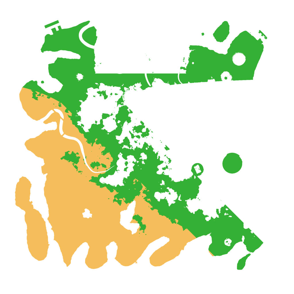 Biome Rust Map: Procedural Map, Size: 4000, Seed: 1716801796