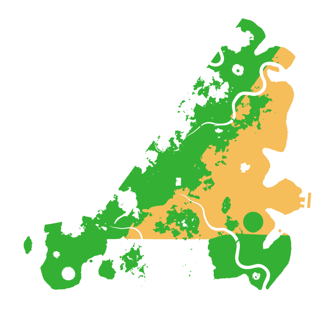 Biome Rust Map: Procedural Map, Size: 4200, Seed: 648147157
