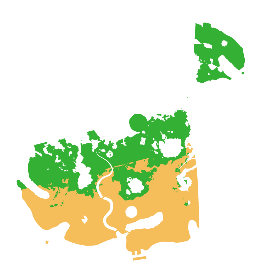 Biome Rust Map: Procedural Map, Size: 4000, Seed: 18467448
