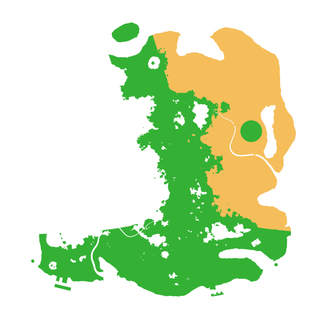 Biome Rust Map: Procedural Map, Size: 3900, Seed: 98978
