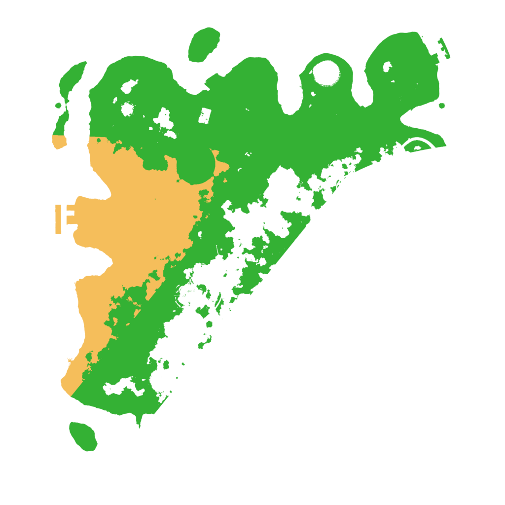 Biome Rust Map: Procedural Map, Size: 3500, Seed: 1325272634