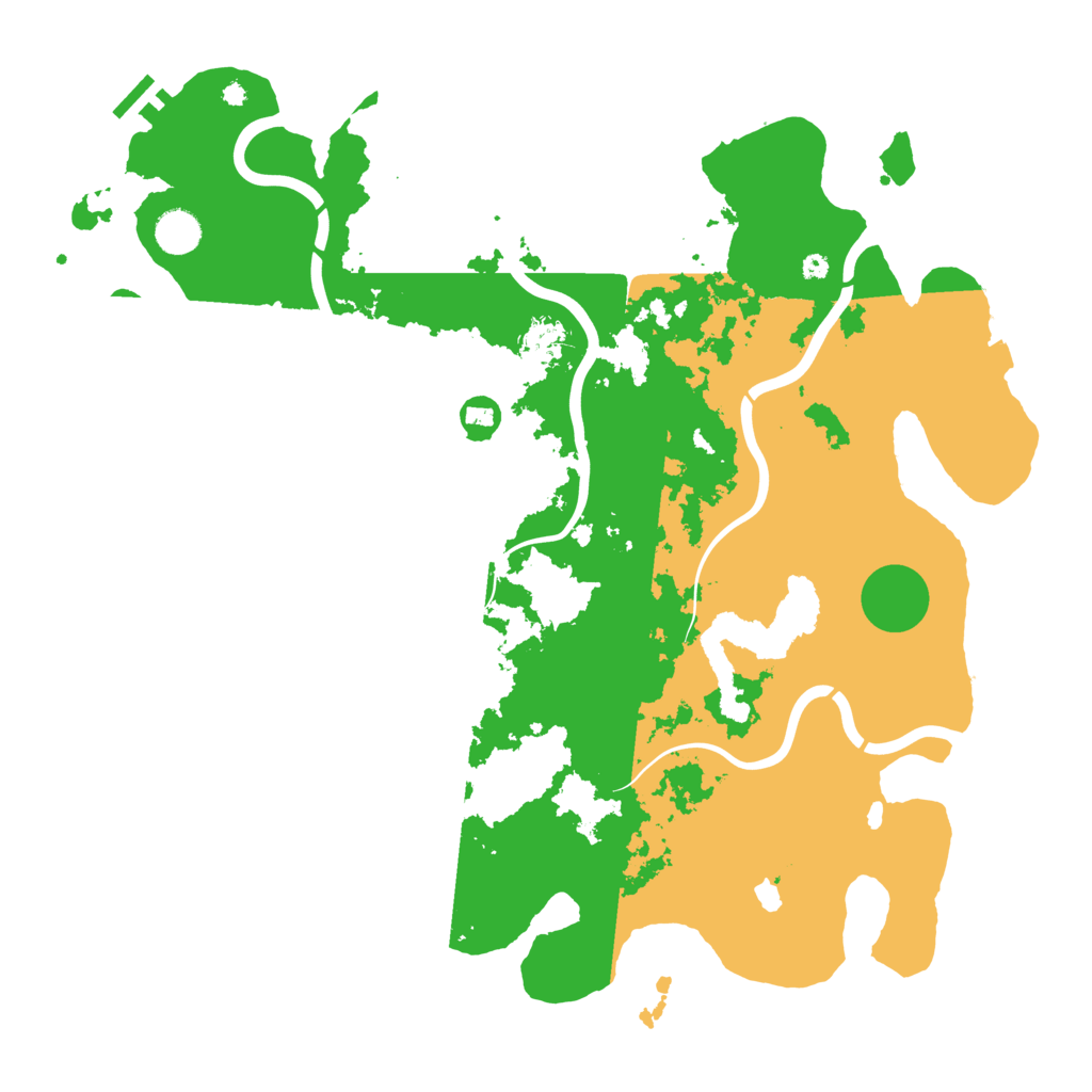 Biome Rust Map: Procedural Map, Size: 4250, Seed: 32578