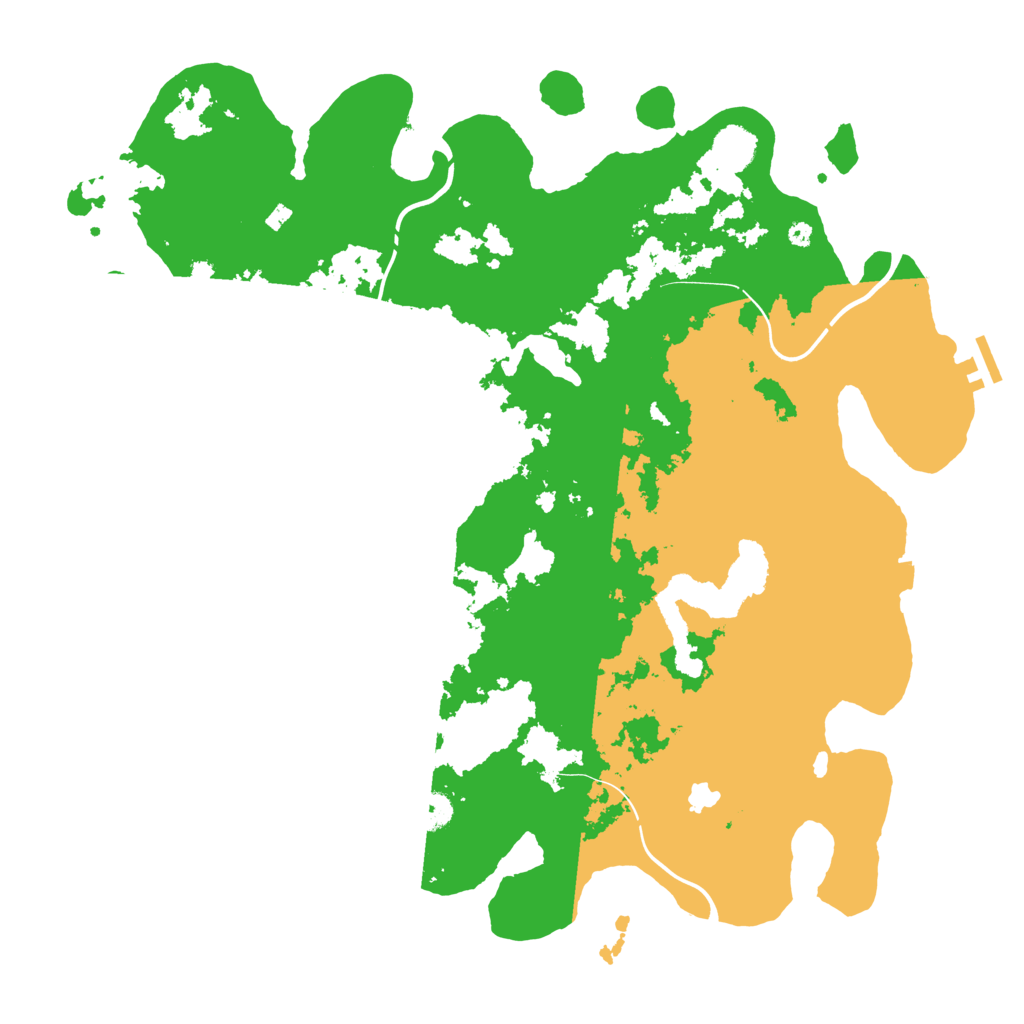Biome Rust Map: Procedural Map, Size: 4250, Seed: 32578