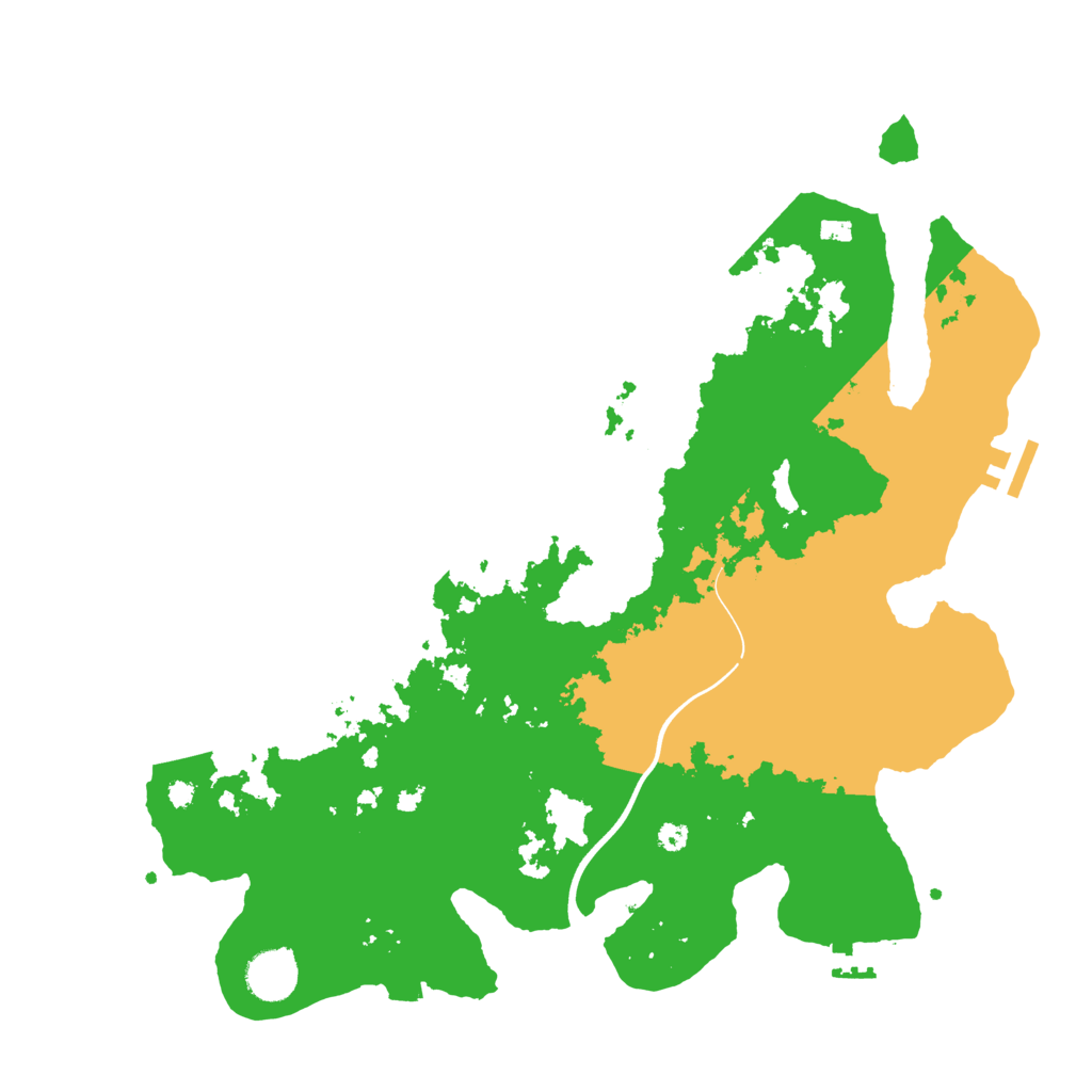 Biome Rust Map: Procedural Map, Size: 3750, Seed: 1521714599