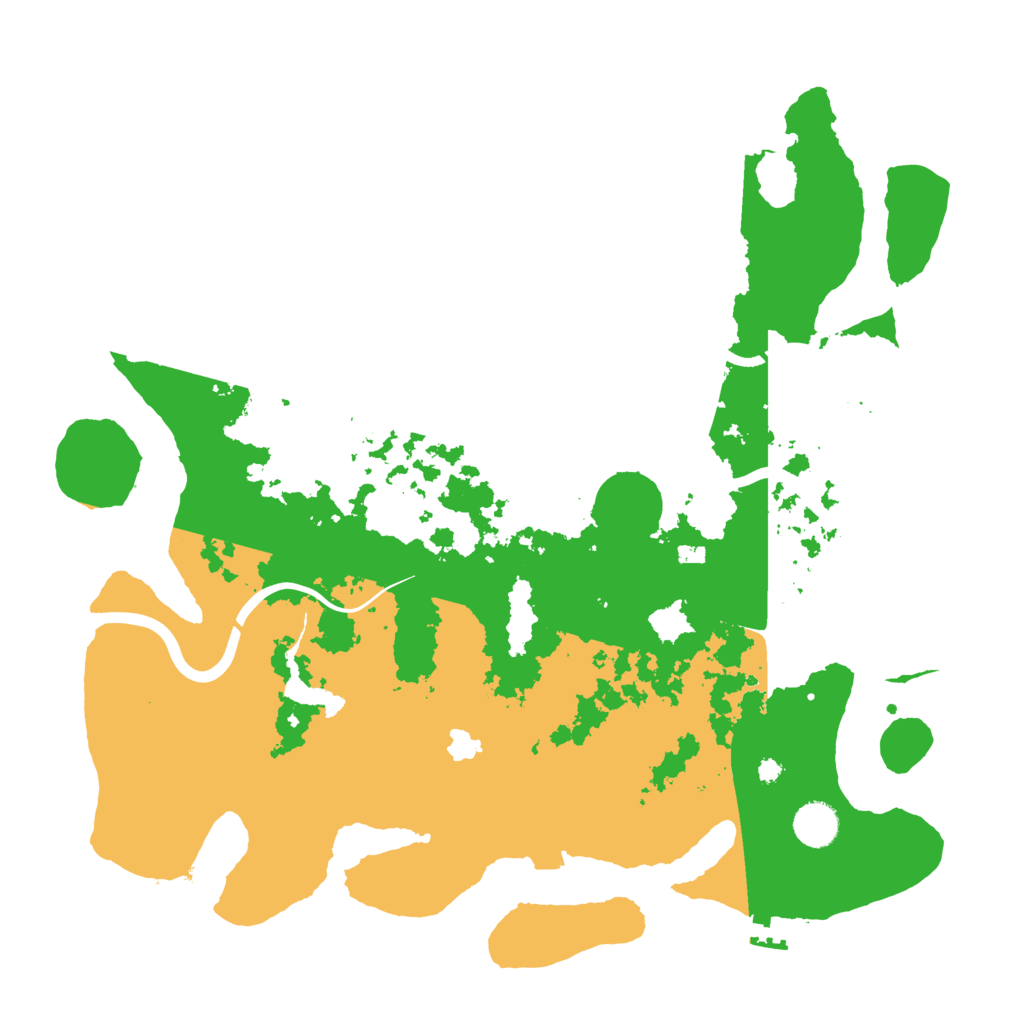 Biome Rust Map: Procedural Map, Size: 4000, Seed: 128494712