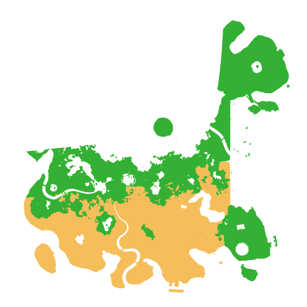 Biome Rust Map: Procedural Map, Size: 4250, Seed: 1700966679