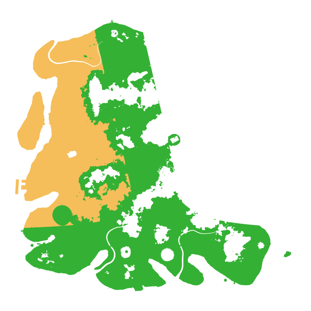 Biome Rust Map: Procedural Map, Size: 4250, Seed: 2086804297