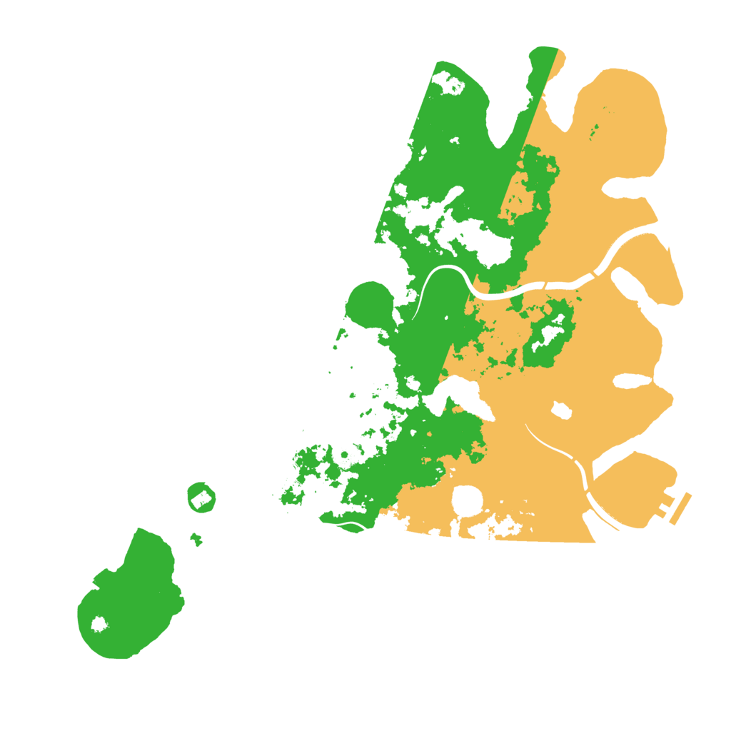Biome Rust Map: Procedural Map, Size: 4250, Seed: 1336581656