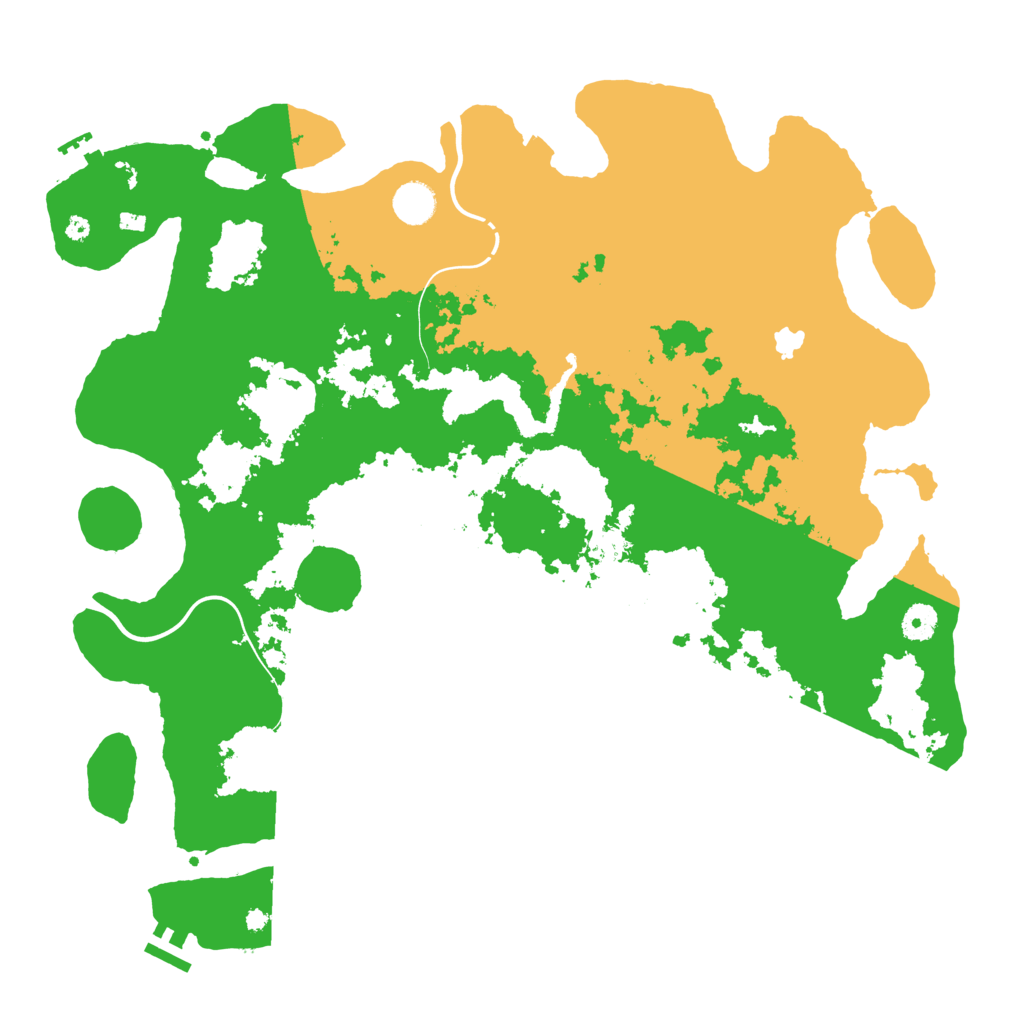Biome Rust Map: Procedural Map, Size: 4250, Seed: 554505502