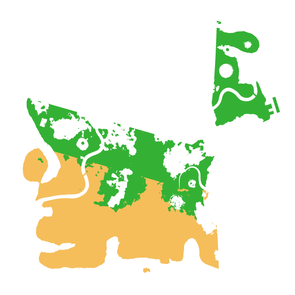 Biome Rust Map: Procedural Map, Size: 3750, Seed: 13045623