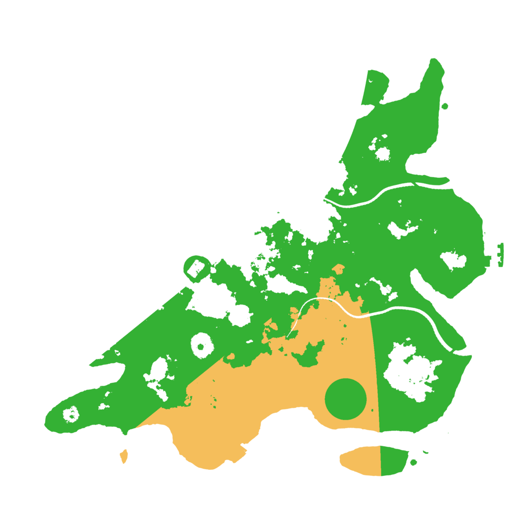 Biome Rust Map: Procedural Map, Size: 3300, Seed: 1780124959