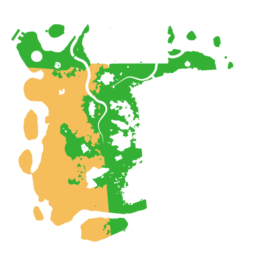 Biome Rust Map: Procedural Map, Size: 4000, Seed: 19042025