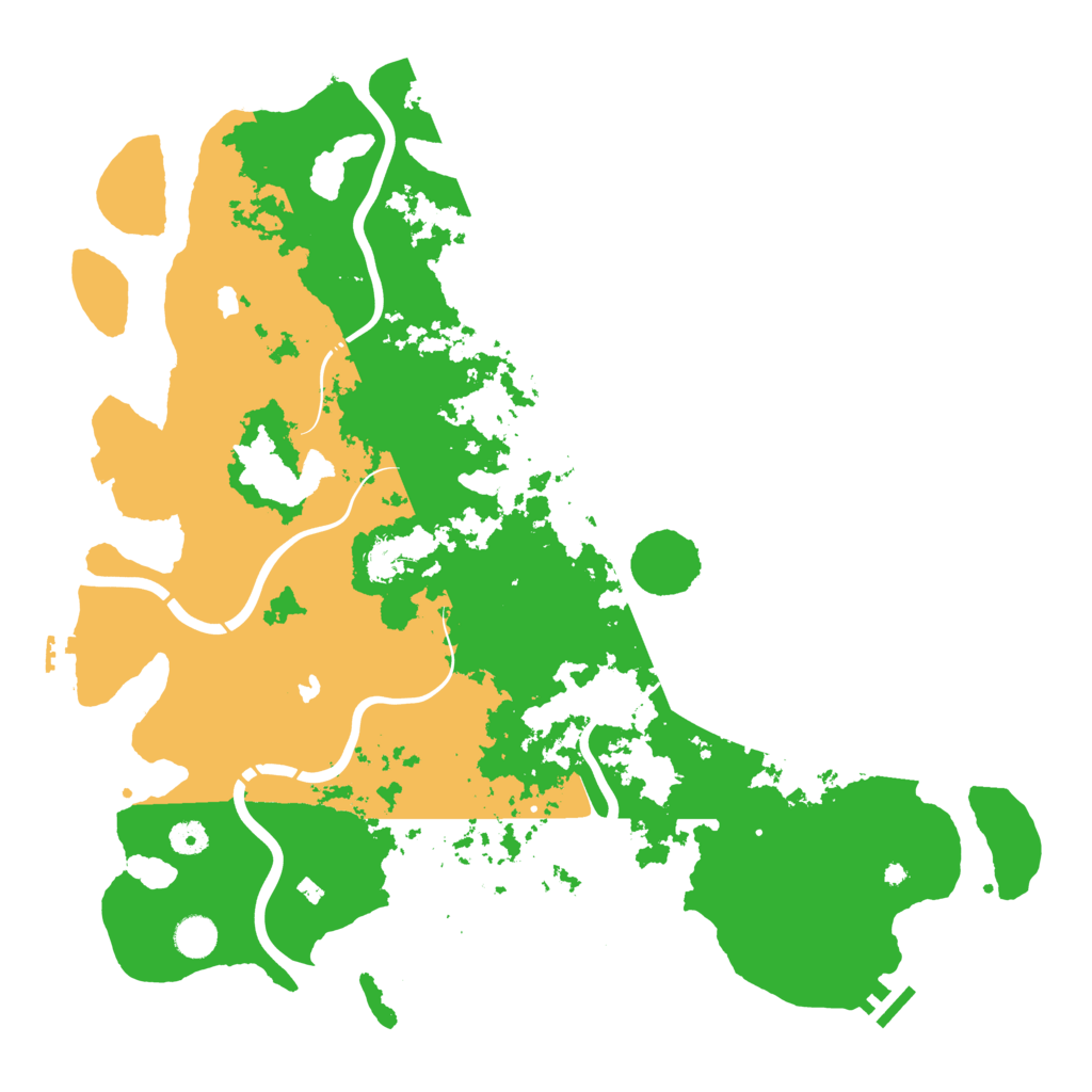 Biome Rust Map: Procedural Map, Size: 4500, Seed: 1480049054