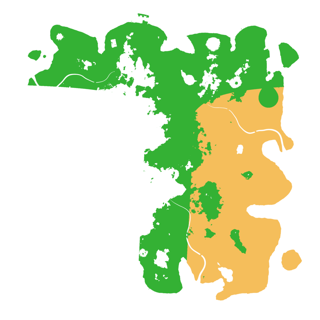 Biome Rust Map: Procedural Map, Size: 4250, Seed: 458075955