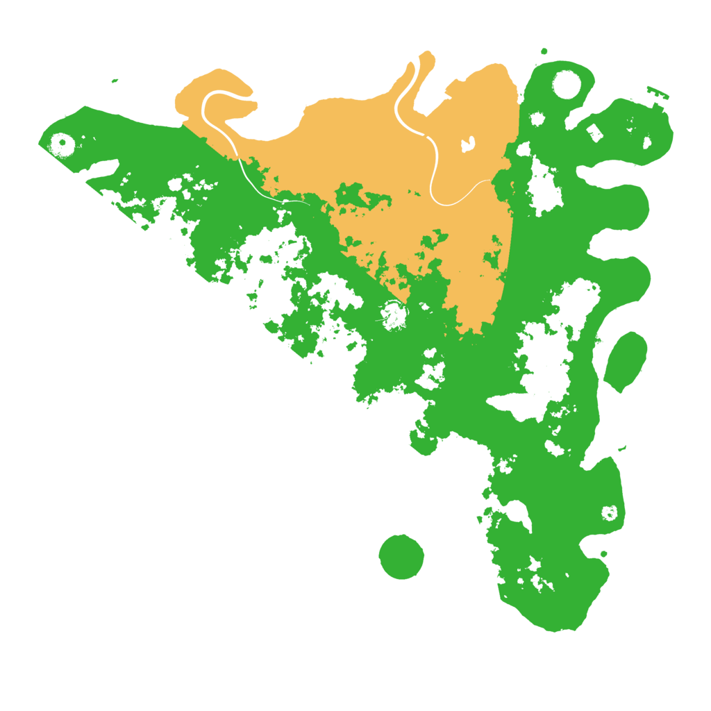 Biome Rust Map: Procedural Map, Size: 4500, Seed: 1862259818