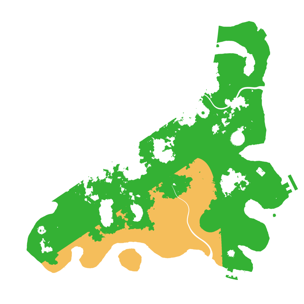 Biome Rust Map: Procedural Map, Size: 3750, Seed: 1860861130