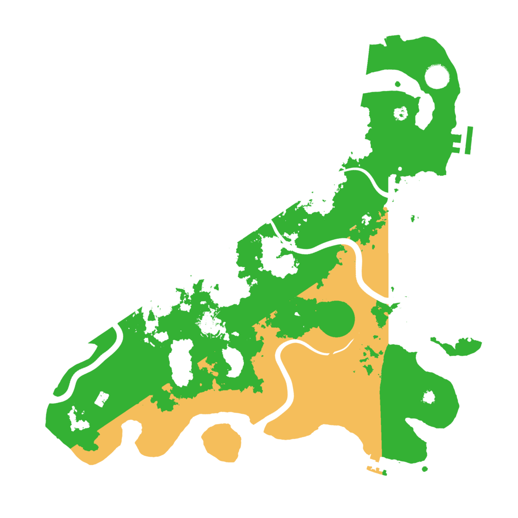 Biome Rust Map: Procedural Map, Size: 3750, Seed: 1860861130