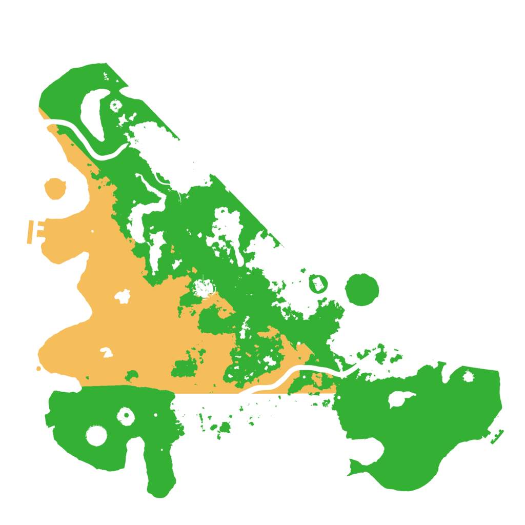 Biome Rust Map: Procedural Map, Size: 4500, Seed: 564825