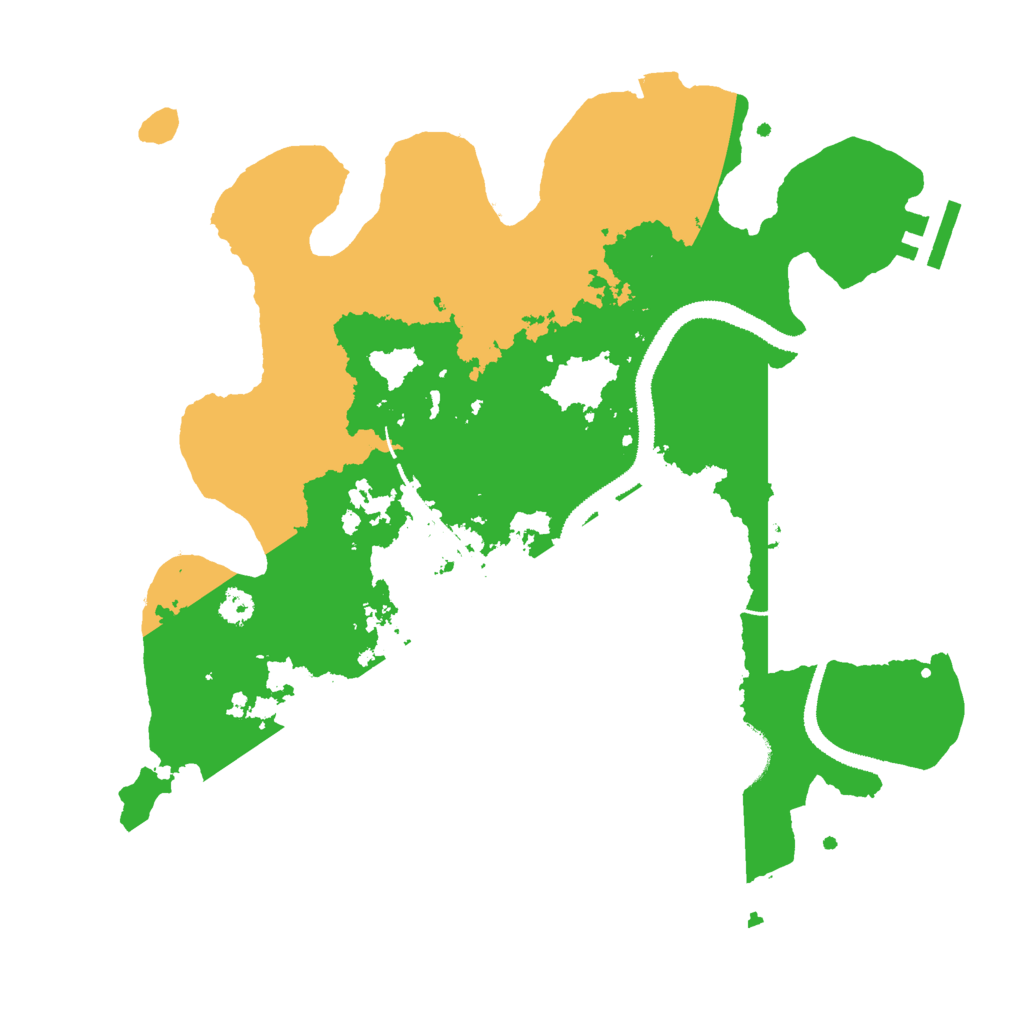 Biome Rust Map: Procedural Map, Size: 3000, Seed: 1806962727