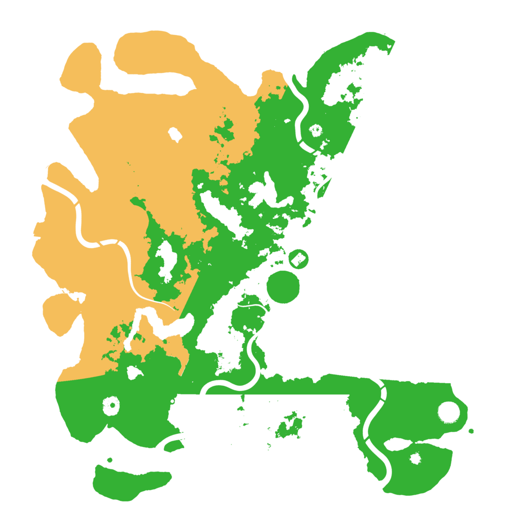 Biome Rust Map: Procedural Map, Size: 4250, Seed: 1739351118
