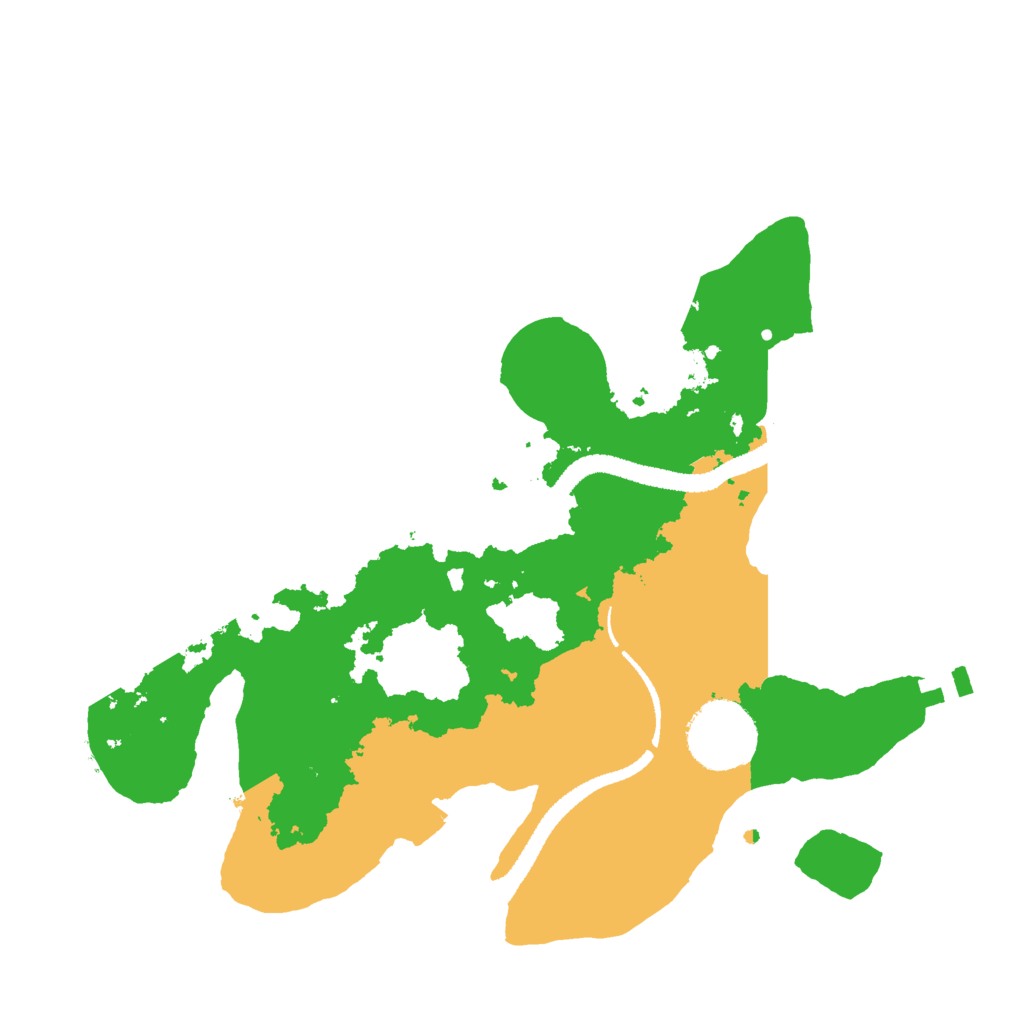 Biome Rust Map: Procedural Map, Size: 2700, Seed: 366965418