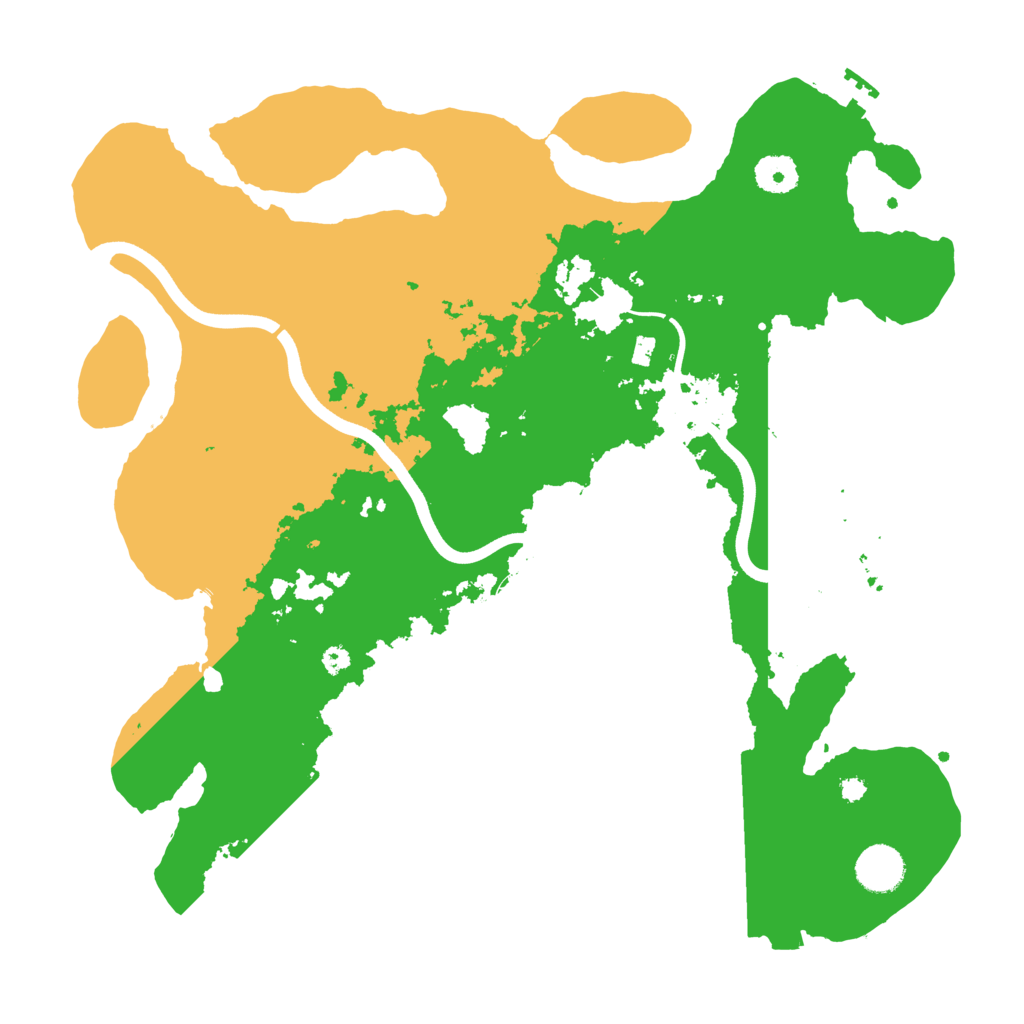 Biome Rust Map: Procedural Map, Size: 3750, Seed: 1858829561