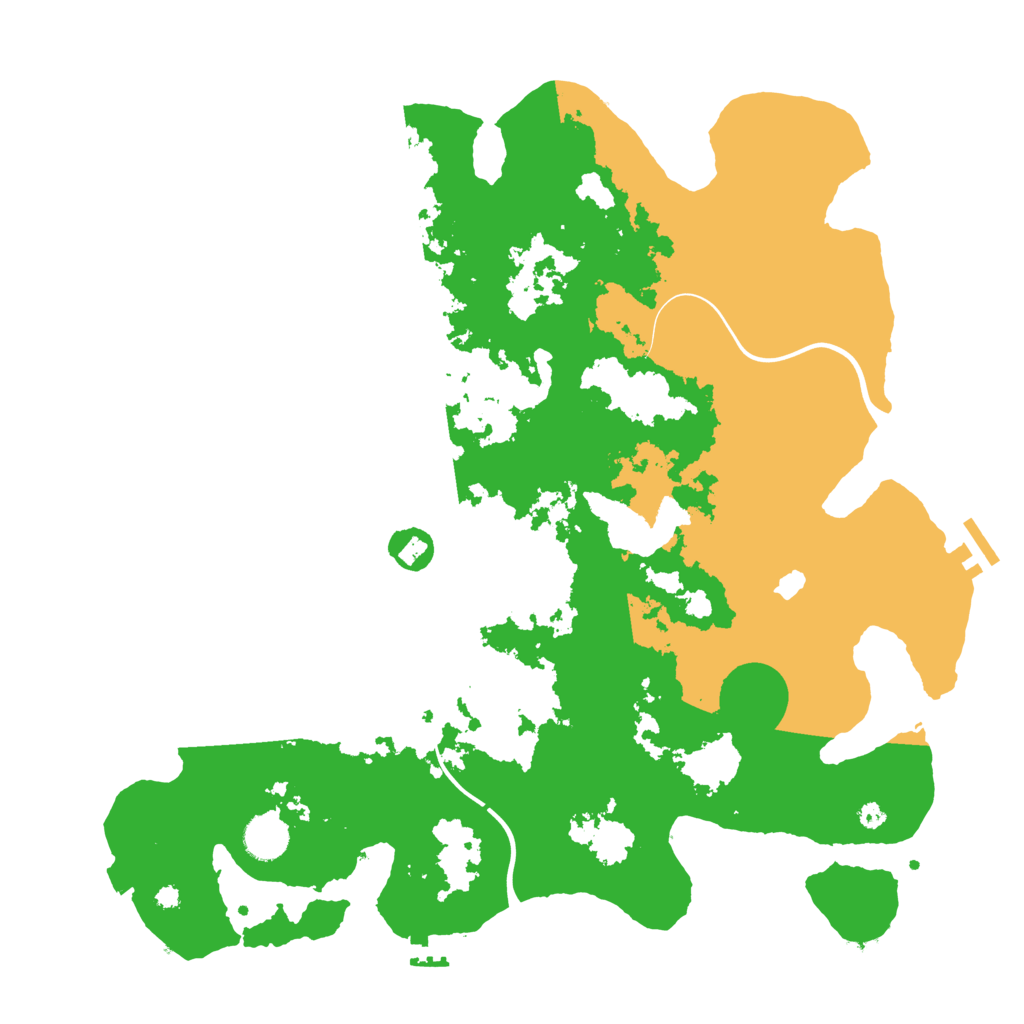 Biome Rust Map: Procedural Map, Size: 4000, Seed: 699438971