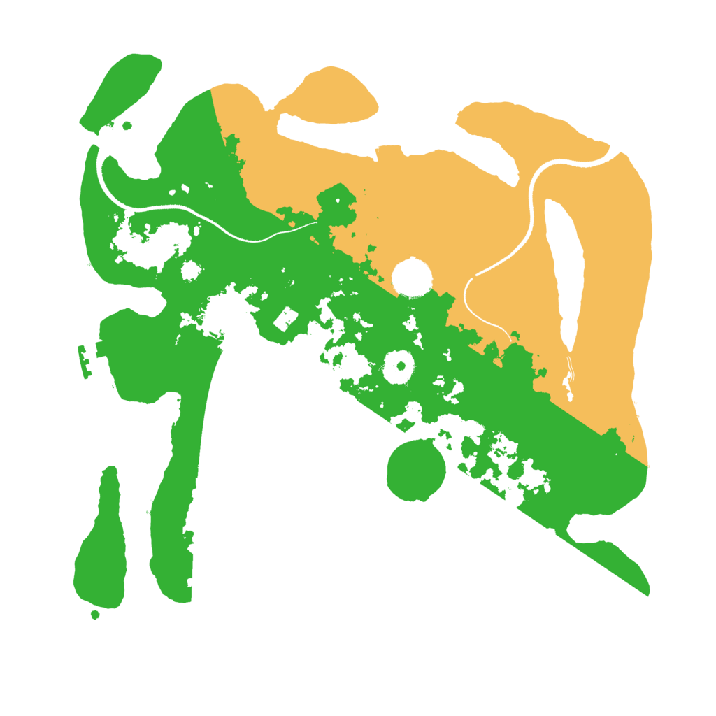 Biome Rust Map: Procedural Map, Size: 3250, Seed: 6334