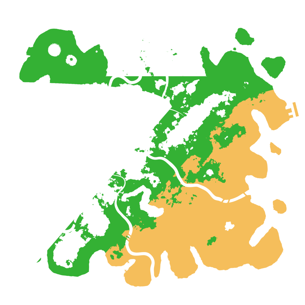 Biome Rust Map: Procedural Map, Size: 4250, Seed: 829399290
