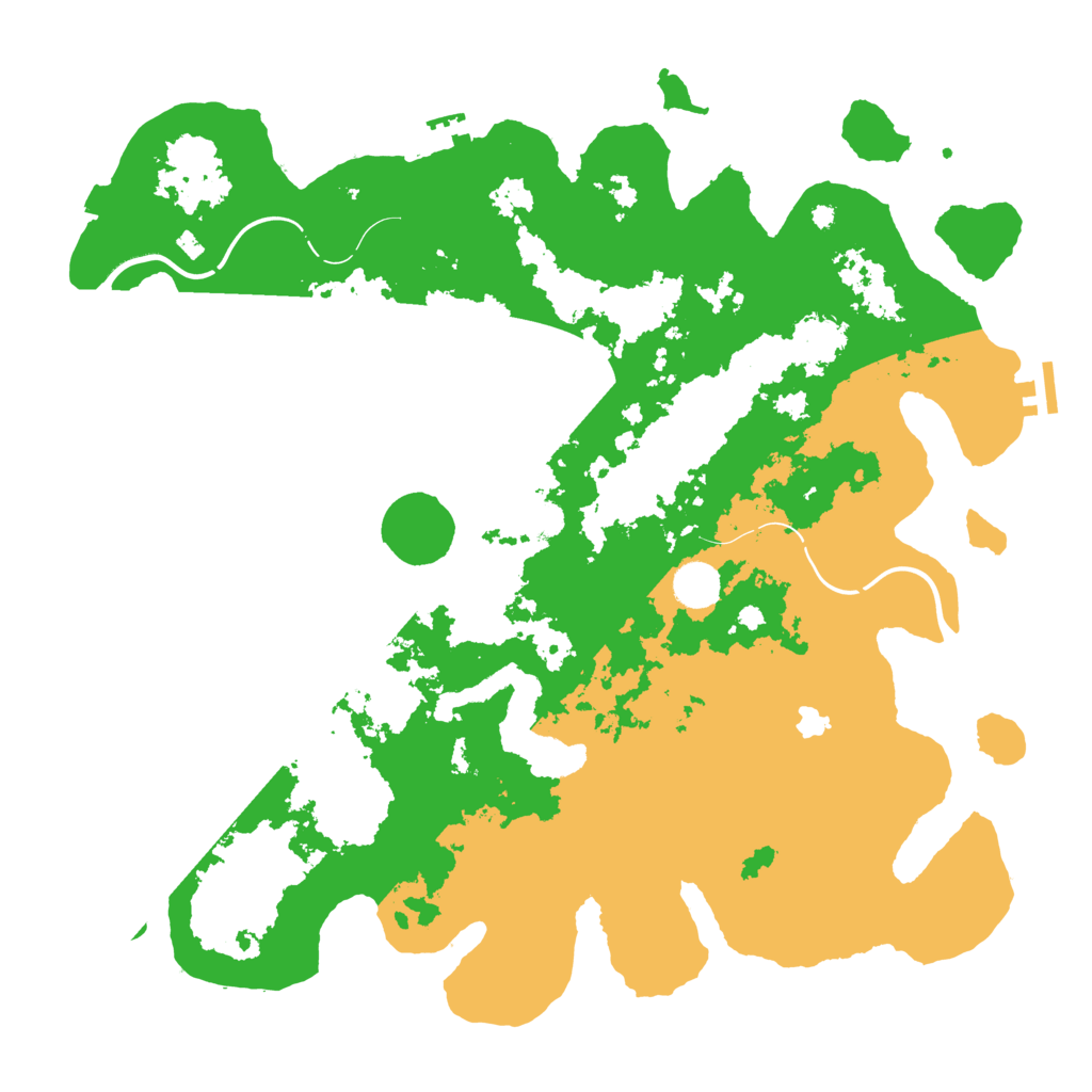 Biome Rust Map: Procedural Map, Size: 4250, Seed: 829399290