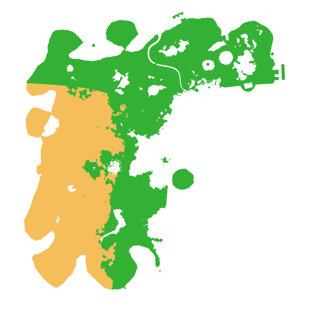 Biome Rust Map: Procedural Map, Size: 4000, Seed: 369801637
