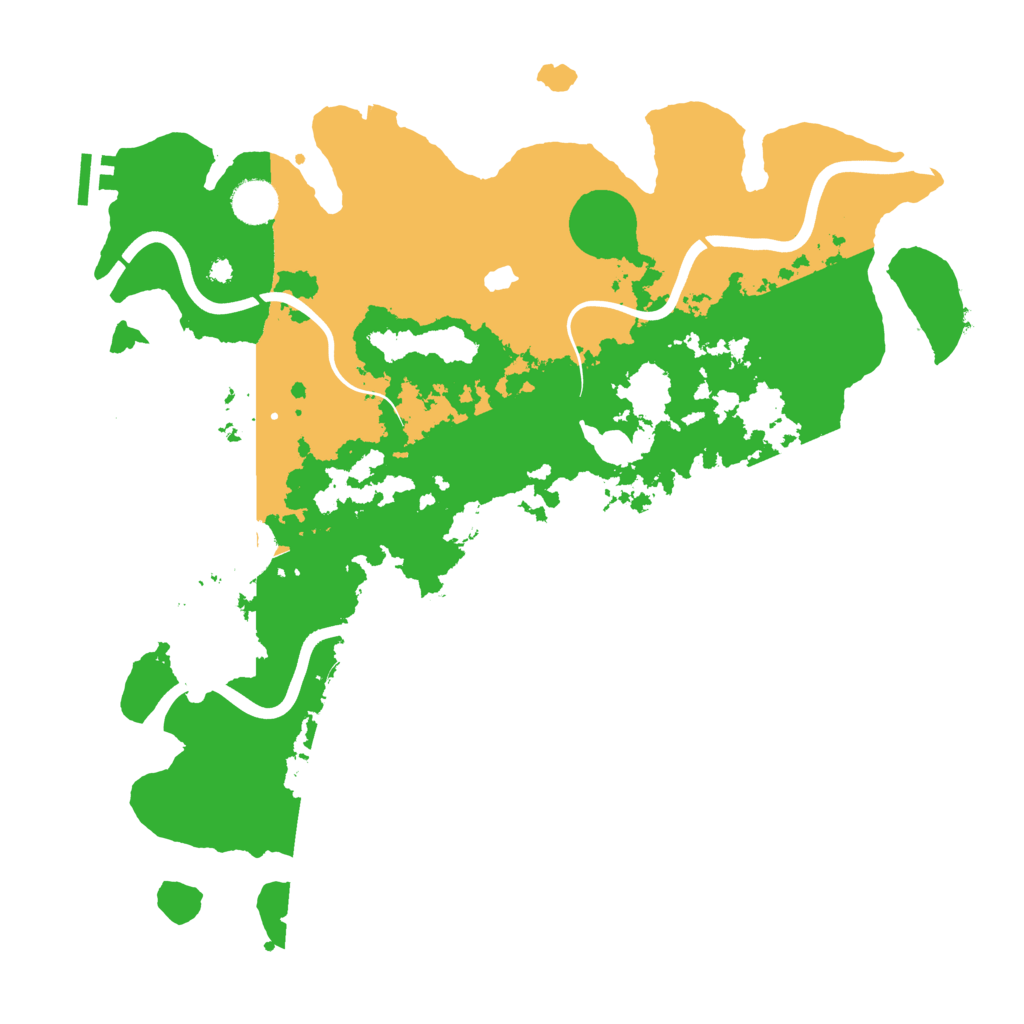 Biome Rust Map: Procedural Map, Size: 4000, Seed: 1836630977