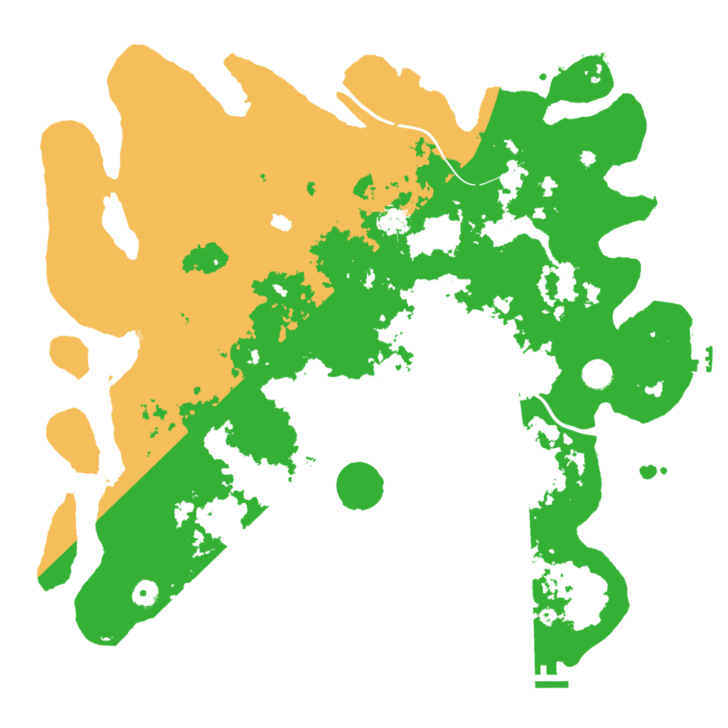 Biome Rust Map: Procedural Map, Size: 4250, Seed: 881850